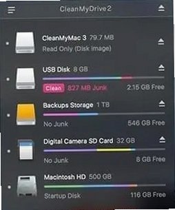 CleanMyDrive 2 for Mac截图1