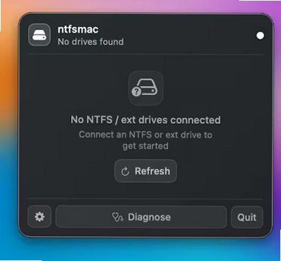 ntfsmac Mac版 开源NTFS/ext分区读写工具截图1
