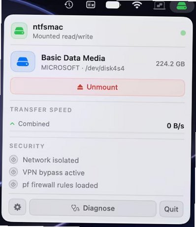 ntfsmac Mac版 开源NTFS/ext分区读写工具截图3