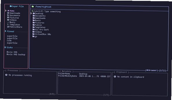 superfile Mac版 现代化终端TUI文件管理器截图0
