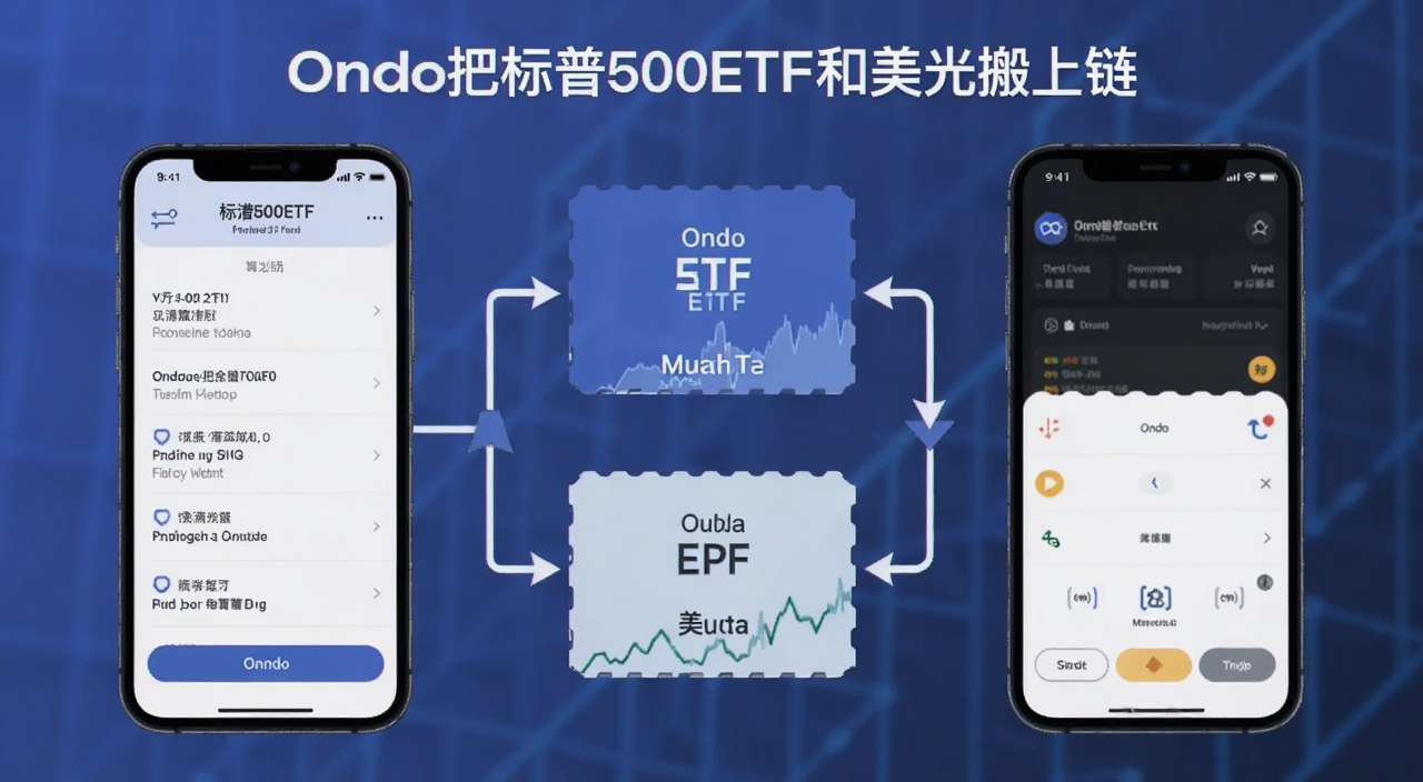 Ondo�ѱ���500ETF���������������������ʾ��ͼ,�ؼ��ʱ��������Ondo�ѱ���500ETF�������������,����չʾ�ֻ���Ļ���������Ǯ������