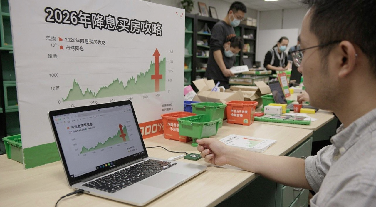 市场都在等降息,2026年降息买房攻略实拍场景