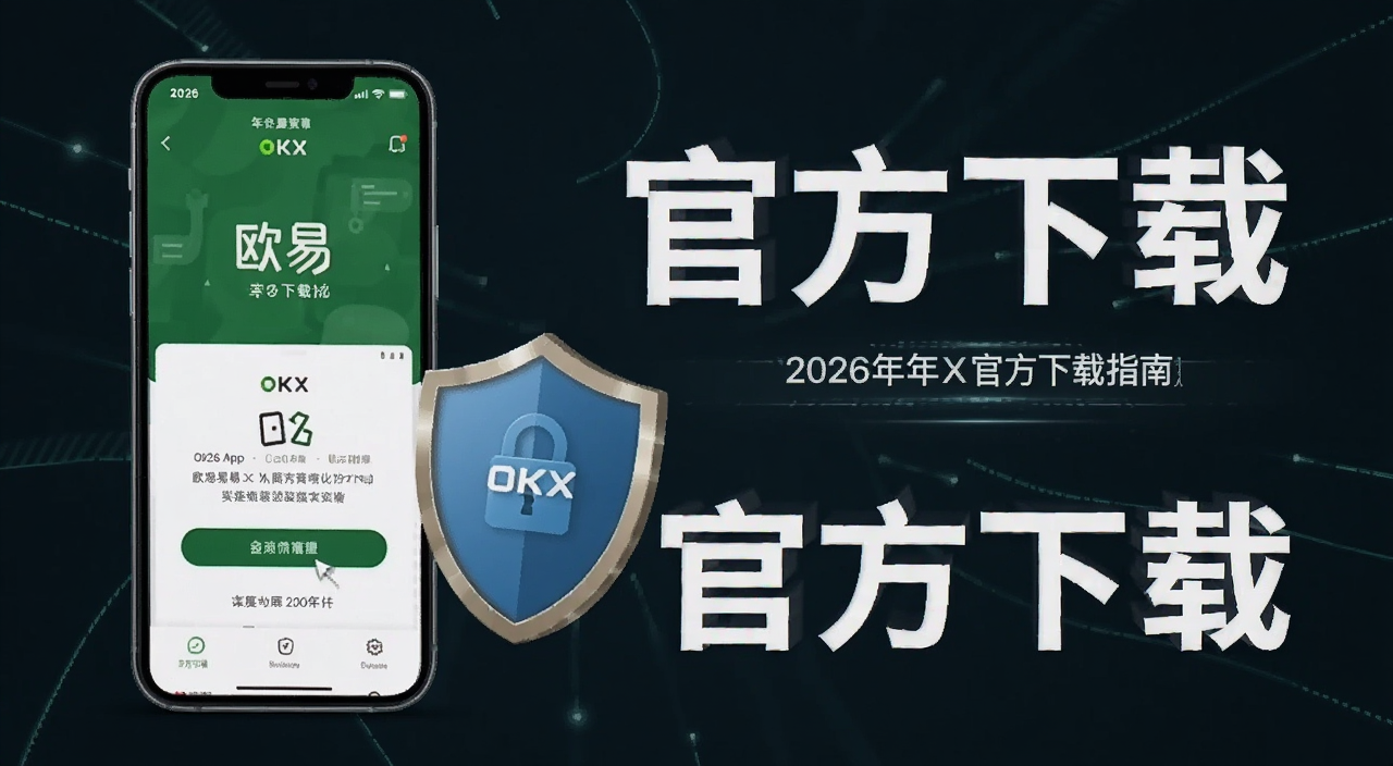 2026��ŷ��OKX�ٷ����ذ�װʵ��ָ�Ϸ���ͼ,������һ���ֻ���ʾOKX App����ҳ��,�Ա��ж���ͼ���ʾ��ȫ,���ֱ�ע���ٷ����ء�����