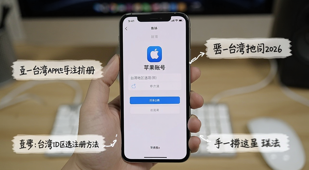 ̨��Apple IDע�᷽��2026 �ֻ���Ļ��ʾƻ���˺�ע����� ���ֱ�ע����һ ̨�����ѡ��