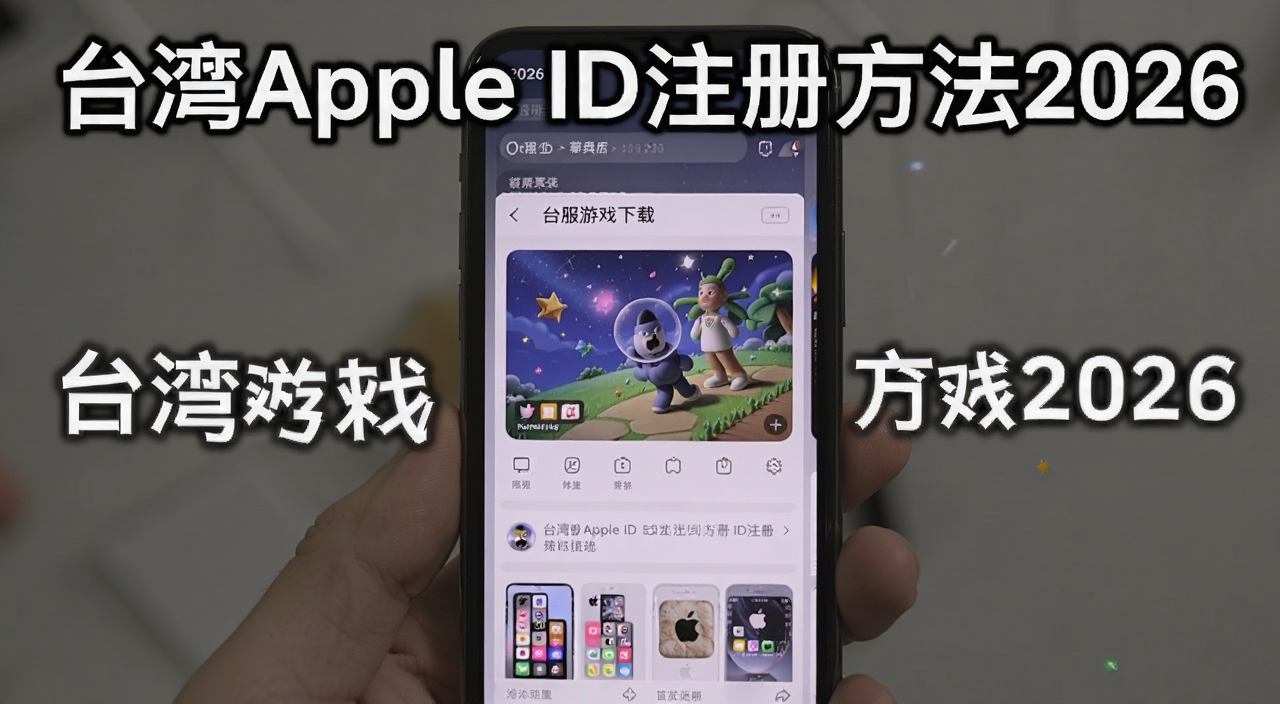 ̨��Apple IDע�᷽��2026 ̨����Ϸ���ؽ��� ƻ���ֻ���ͼ ���ֱ�ע���
