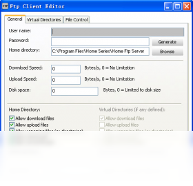 Home FTP Server截图1