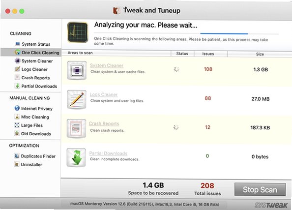 Tweak and Tuneup for Mac(ϵͳ�Ż�����)��ͼ2