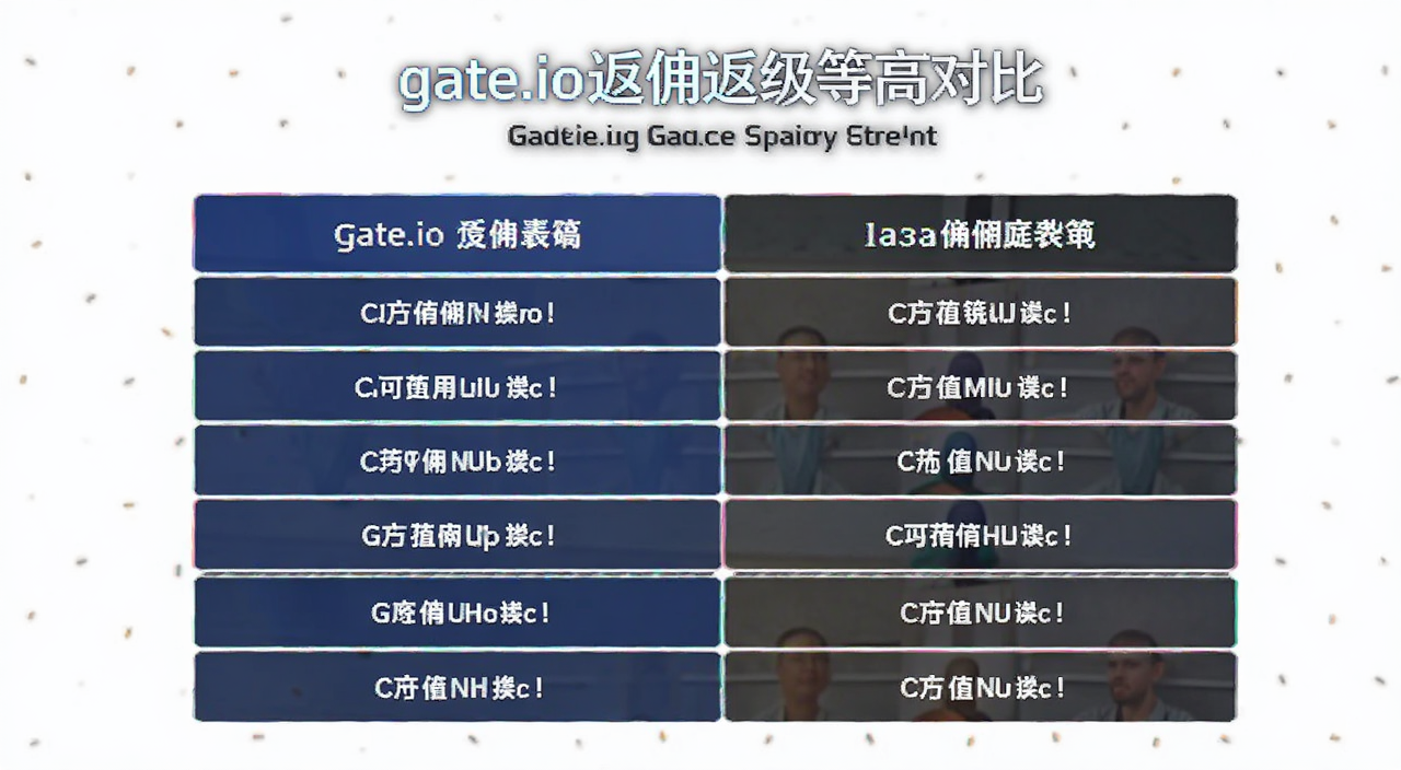Gate.io��Ӷ�ȼ��Աȱ���ʾ��ͼ,�ؼ���Gate.io��Ӷ��߱���