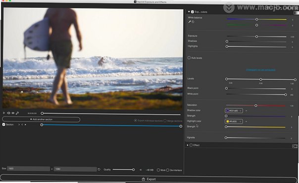 liquivid Exposure and Effects for Mac电脑版截图2