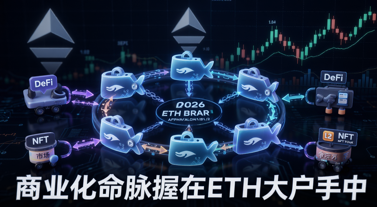 2026��ETH���ƿ���ҵ�����������࣬���������Ǽ����޴�ľ���Ǯ��ͼ��Χ��һȦ�����Ͻ���������������з�ɢ��DeFi��L2��NFT�г���������ETH��־��K��ͼ�����ġ���ҵ����������ETH�����С�