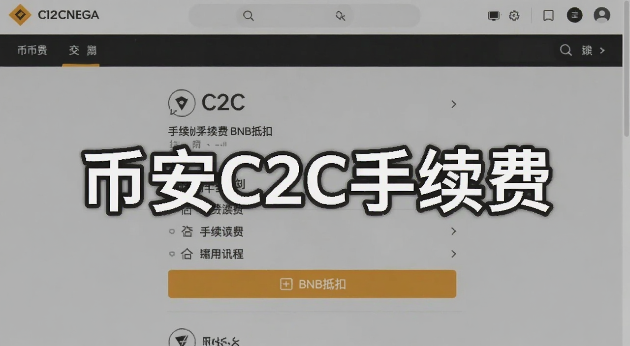 �Ұ�C2C���׽����ͼ����ʾ�����Ѻ�BNB�ֿ�ѡ�ͼ�����ֱ�ע���Ұ�C2C�����ѡ�