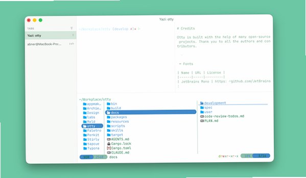 Otty Mac版 原生GPU加速终端模拟器截图3