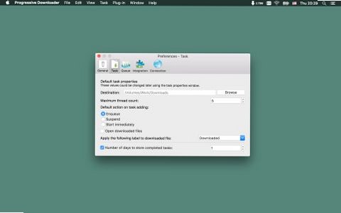Progressive Downloader for Mac(PD下载管理器)截图1