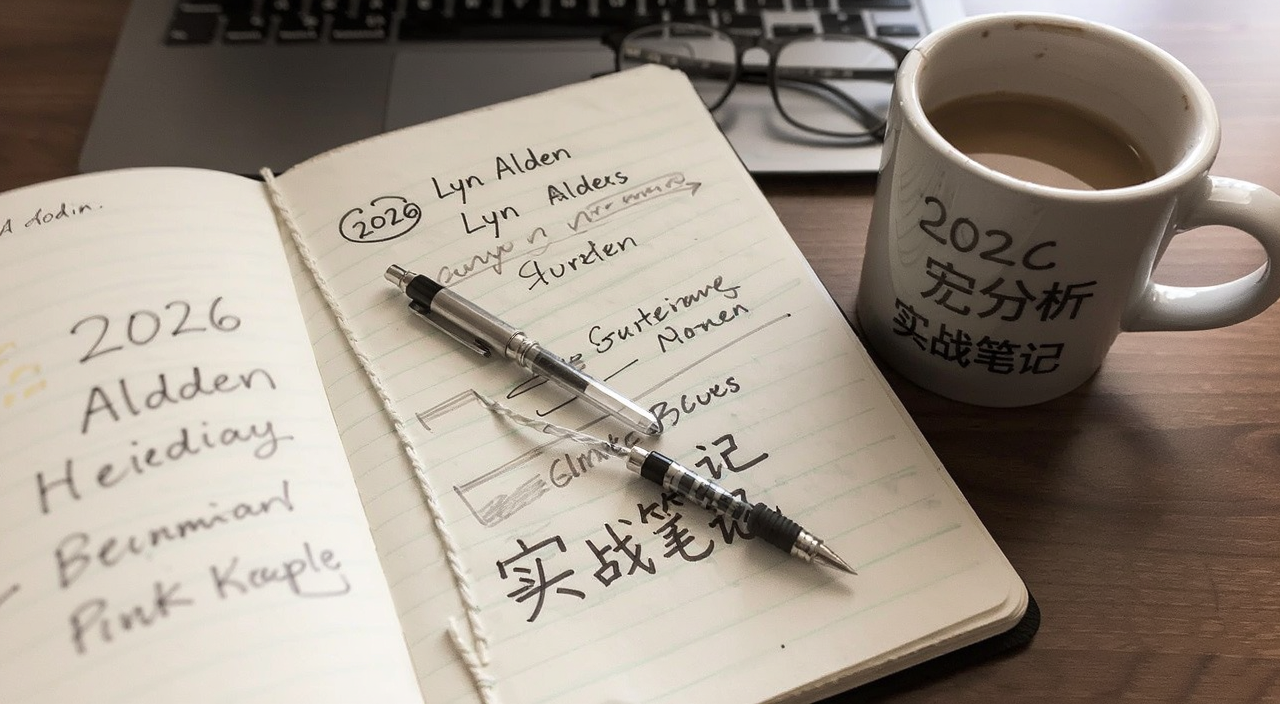 Lyn Alden分析 教程 结尾图 笔记本和咖啡 文字 2026 宏观分析 实战笔记