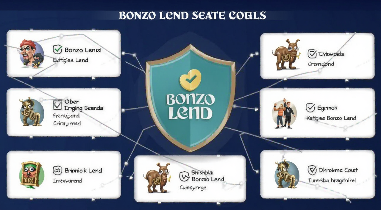 Bonzo Lend用户资产安全提示图,关键词Bonzo Lend