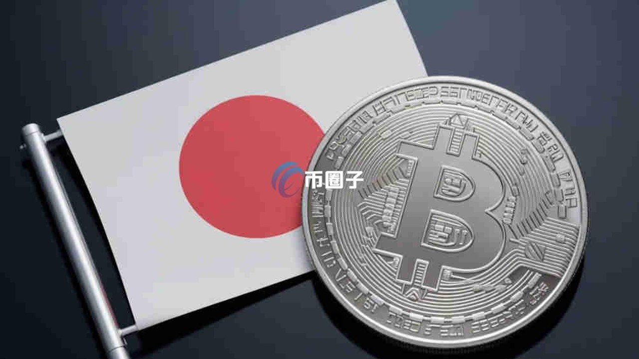 日本贷款机构比特币贷款合同和比特币硬币特写,关键词比特币贷款