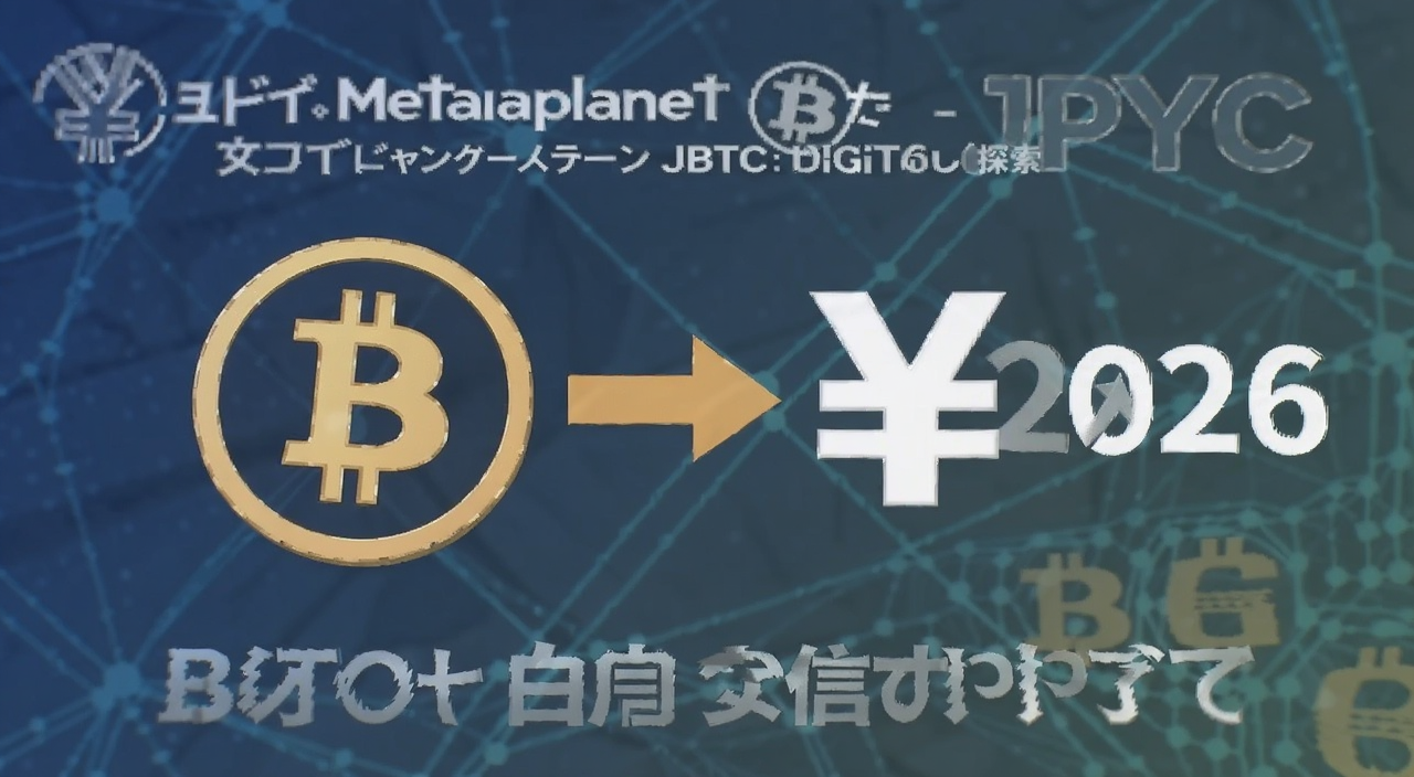 Metaplanet ���ձ��� JPYC ��ͬ̽�����رң�BTC��֧�ֵ��������ã������б��رҷ�������Ԫ�����ü�ͷ���ӣ��Ա߱�ע2026����,���ر���������