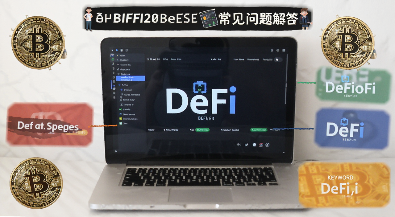 比特币DeFi常见问题解答图,关键词包含DeFi