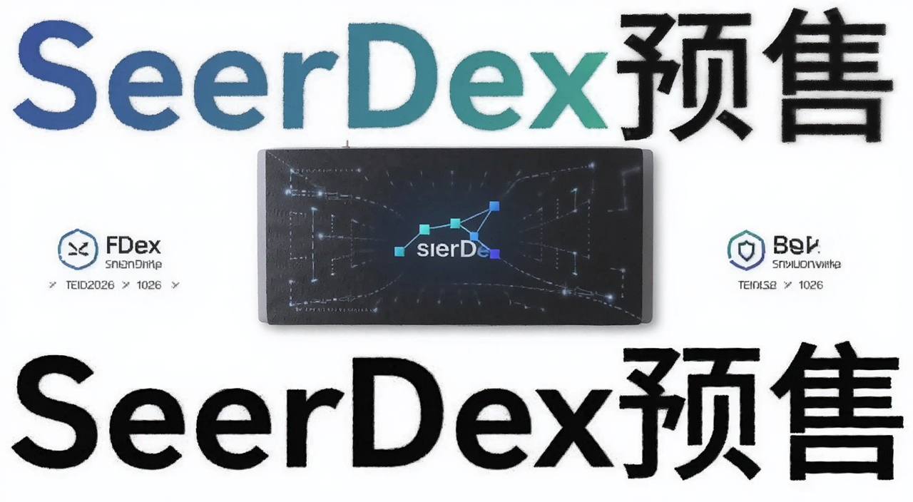 SeerDex是什么为何2026预售遭疯抢 概念图 文字注明“SeerDex预售”