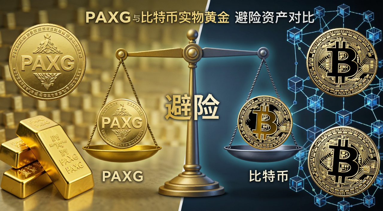PAXG����ر�ʵ��ƽ�����ʲ��Աȸ���ͼ,�������Ϊ��ɫPAXG���������,�Ҳ�Ϊ���ر�Ӳ��������������,�м�����ƽ��������ѡ��,��ע��PAXG�������رҡ������ա�����