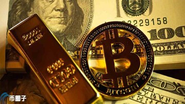 比特币与PAXG加密避险资产区别图解,关键词包含实物黄金