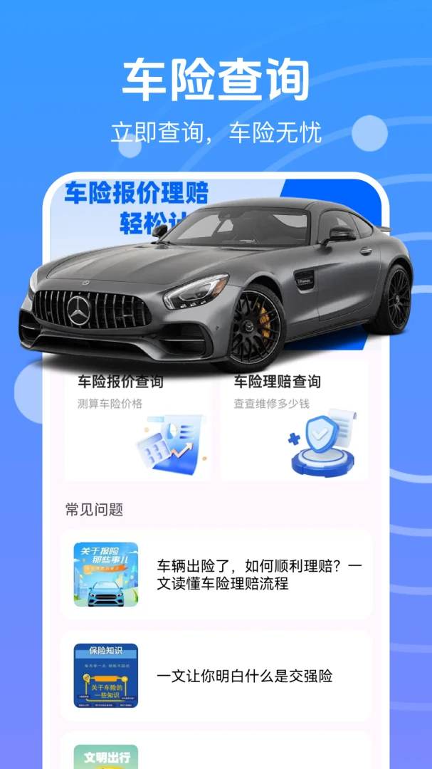 123车险车主快查1.0.1.DF 安卓版截图0