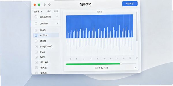 Spectro Mac版 音频频谱分析检测假无损音乐工具截图0