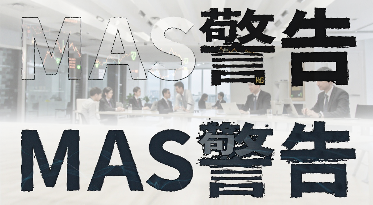 Bybit遭MAS警告 新加坡金融管理局 加密货币交易所 监管警示公告 新闻配图,文字标注“MAS警告”