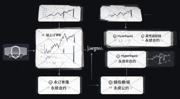 Hyperliquid正在打造什么 高性能链上衍生品交易生态示意图 图中文字标注 Hyperliquid 链上订单簿 永续合约 L1公链