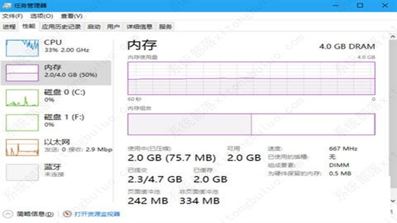 内存暴涨后任务管理器查看内存占用排查方法