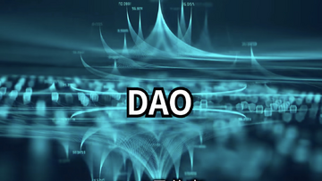 DAO社区成员线上会议讨论场景,体现去中心化自治组织协作氛围