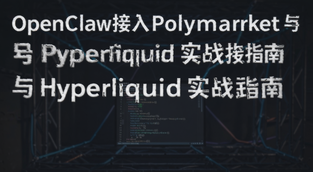 OpenClaw接入Polymarket与Hyperliquid实战指南 标题文字用号注明