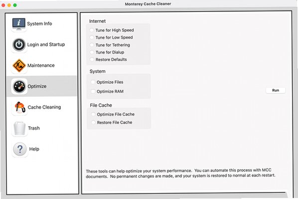 Monterey Cache Cleaner for Mac电脑版截图3