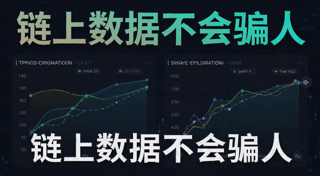 TP钱包链上数据查看教程,展示持币地址数和流动性池变化曲线图,配文字“链上数据不会骗人”