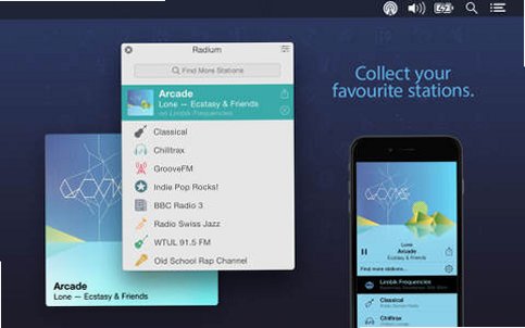Radium for Mac(网络收音机)截图1
