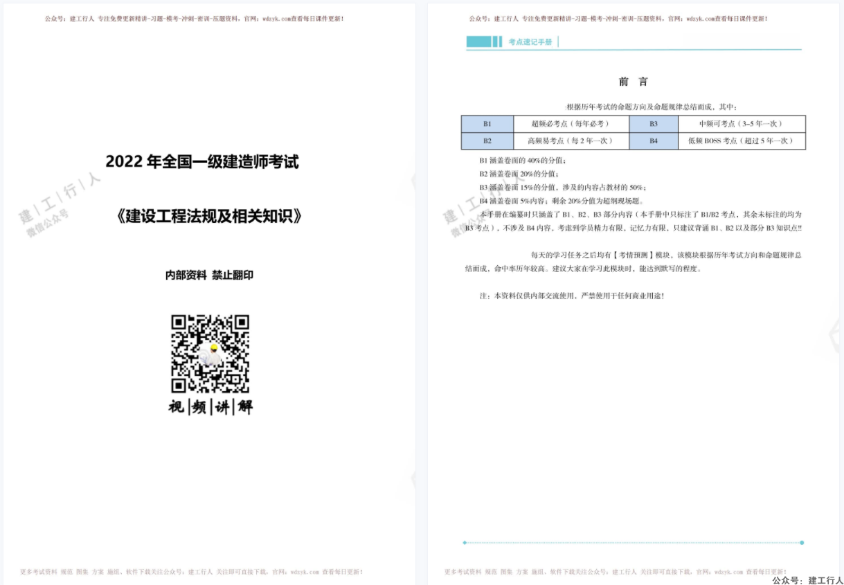 一级建造师鸣题库高频考点速记口诀汇总图