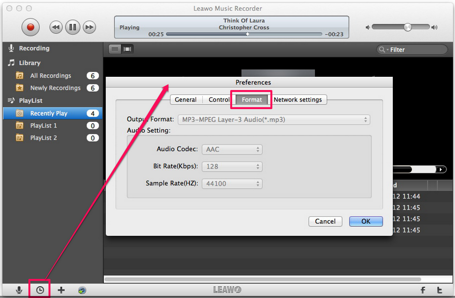 Simple Recorder for Mac(录音软件) 权限设置与偏好选项界面