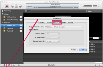 Simple Recorder for Mac(¼������) Ȩ��������ƫ��ѡ�����
