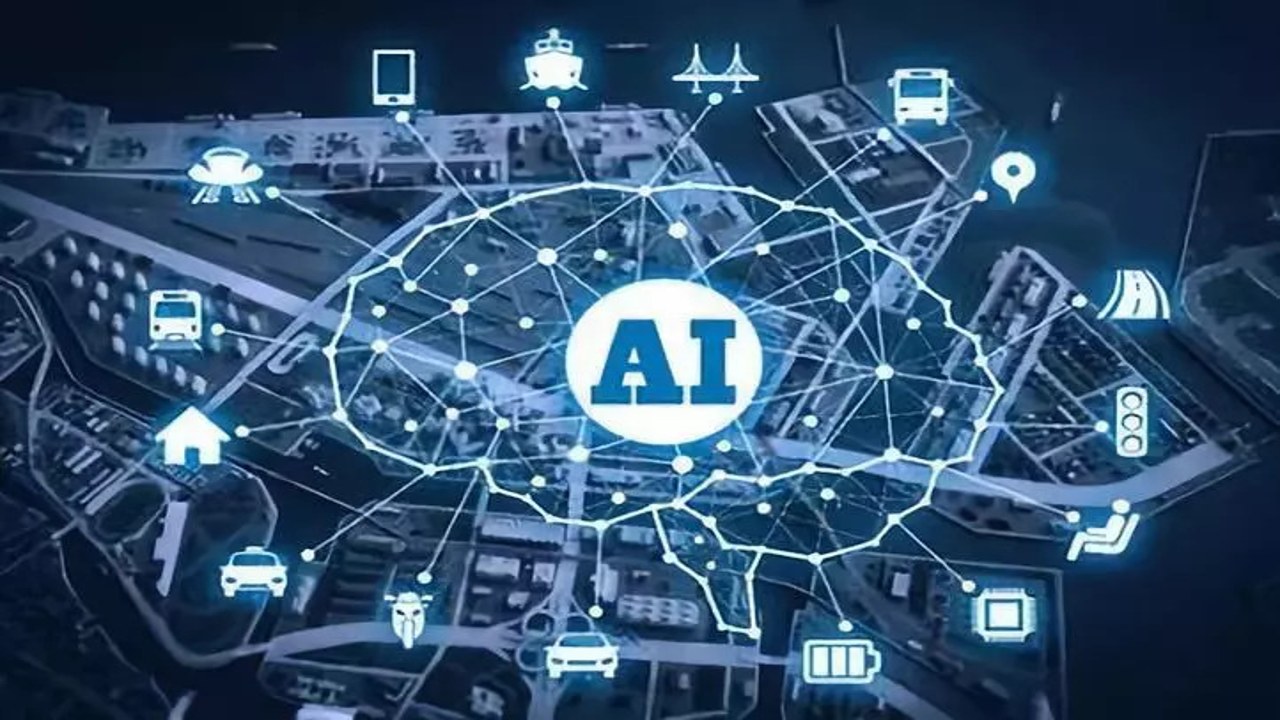 AI代理钱包 未来趋势 链上智能体 概念图,展示AI与区块链结合的应用场景