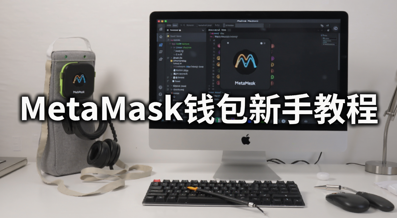 MetaMask钱包是什么 运作方式 安全与功能全解析 新手教程封面图 图中文字“MetaMask钱包新手教程”