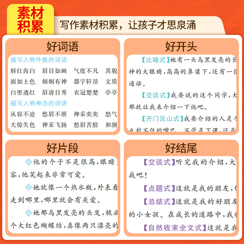 小学必备同步满分作文 范文挑选技巧与点评配图