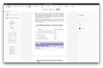 Cisdem PDFMaster for Mac最新版PDF文字编辑与图片替换操作界面