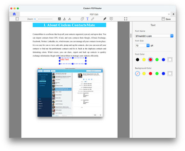 Cisdem PDFMaster for Mac最新版下载安装界面与功能总览