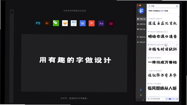 iFonts字体助手 for Mac截图1