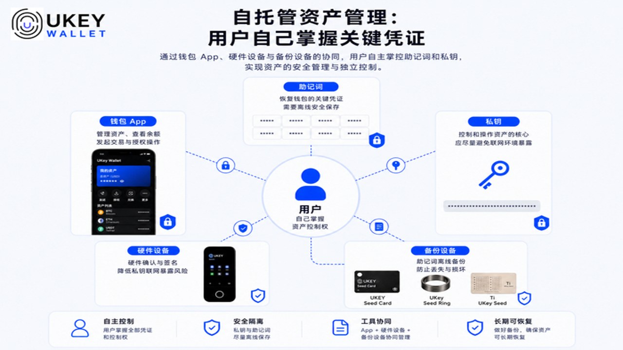 私钥助记词手机备份 安全风险 不联网旧手机 示意图