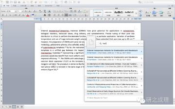Papers for Mac(���׹�������) ͬ��������Word������ò�����ͼ