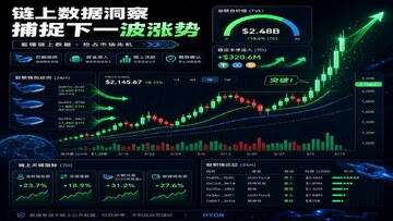 币圈新手入门必备的12个炒币工具中的行情看盘软件界面截图,包含K线图和价格走势