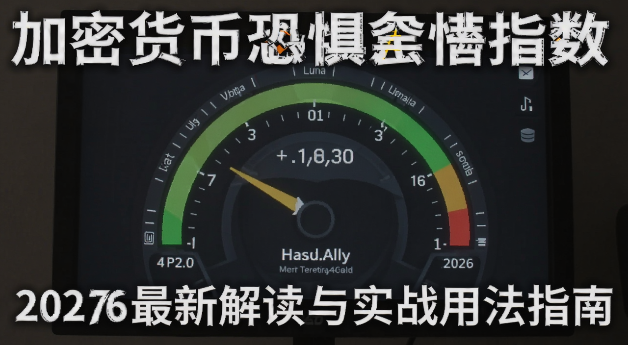 加密货币恐惧贪婪指数是什么 2026年最新解读与实战用法指南 文章配图 带文字 恐惧贪婪指数仪表盘界面