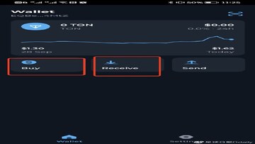 TON钱包收益保险库在Telegram中的操作界面,比特币存入生息按钮