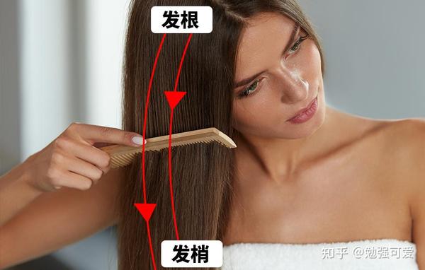 姐头发最长 正确梳头方法宽齿梳